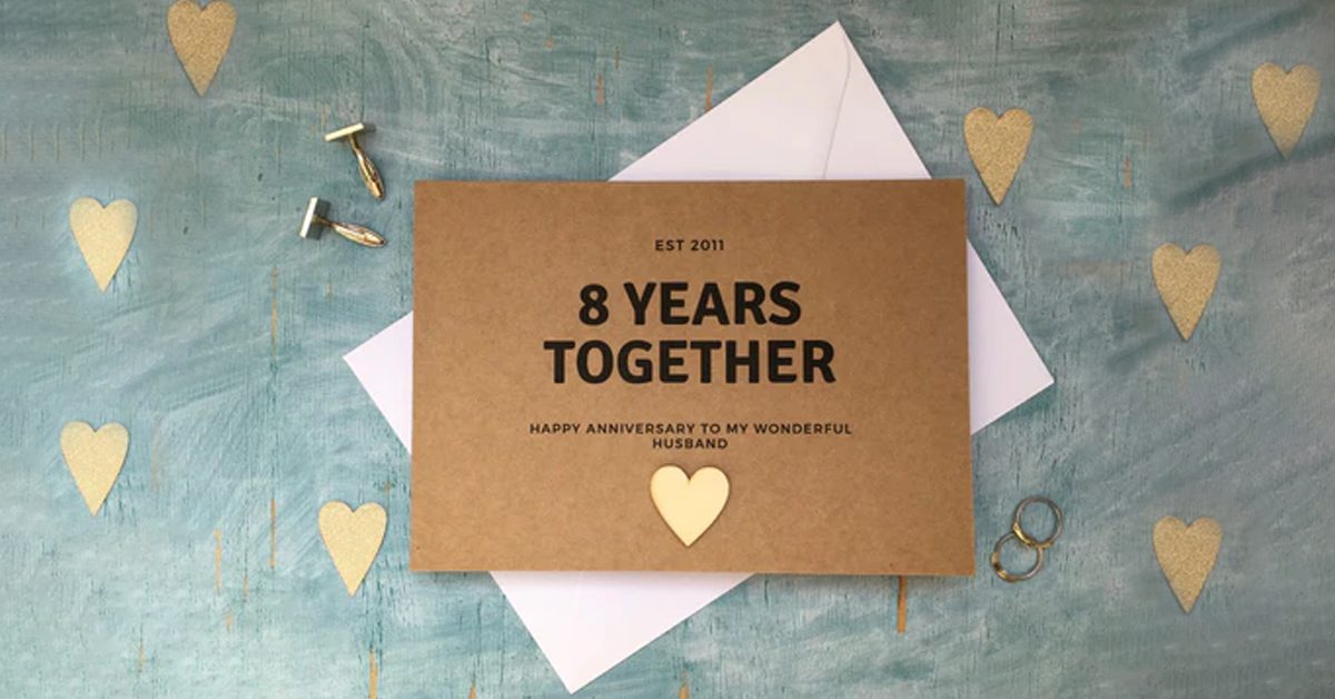 Thoughtful and lovely 8th Anniversary Gift Ideas for Celebrating Years of Love