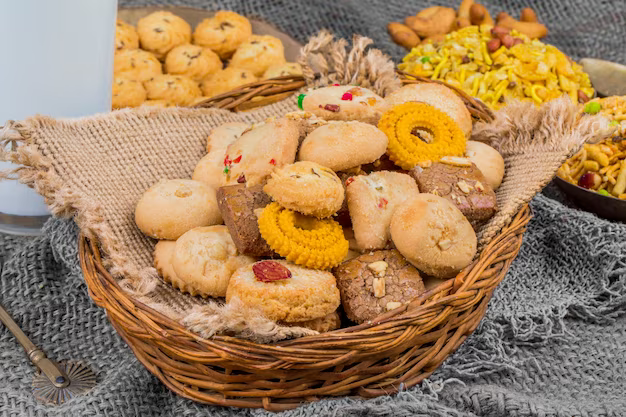 Basket of cookies