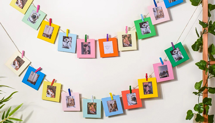 Hanging Photo Display