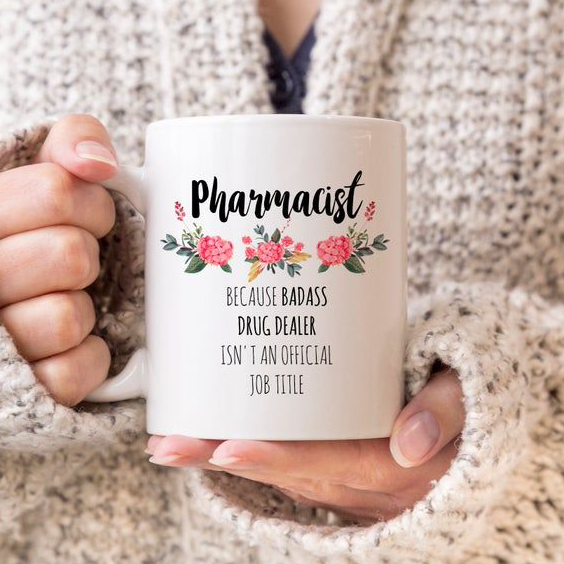 Personalized pharmacist mug