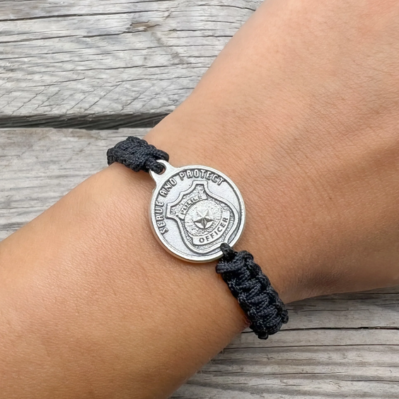 Police officer bracelet