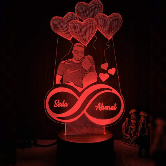 Custom Photo 3D lamp