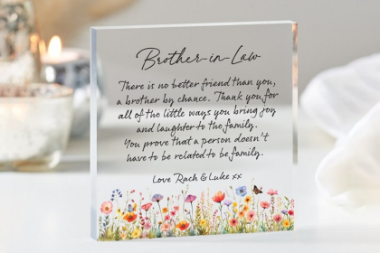 Unique Personalized Gifts for Brother-in- Law to Express the Special Bond with Him