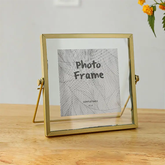 Pressed Glass photo frame