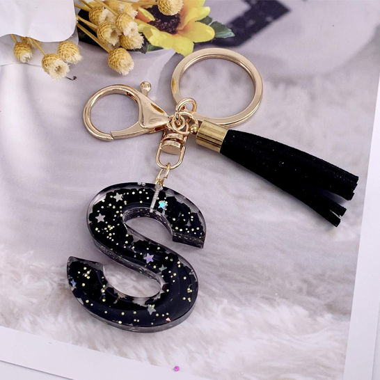 Initial letter keychain