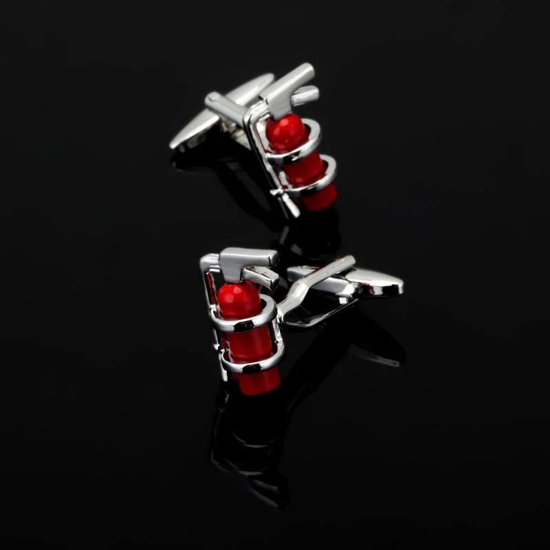 Cuff-Daddy Fire Extinguisher Cufflinks