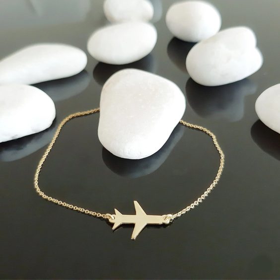 Airplane bracelet gift