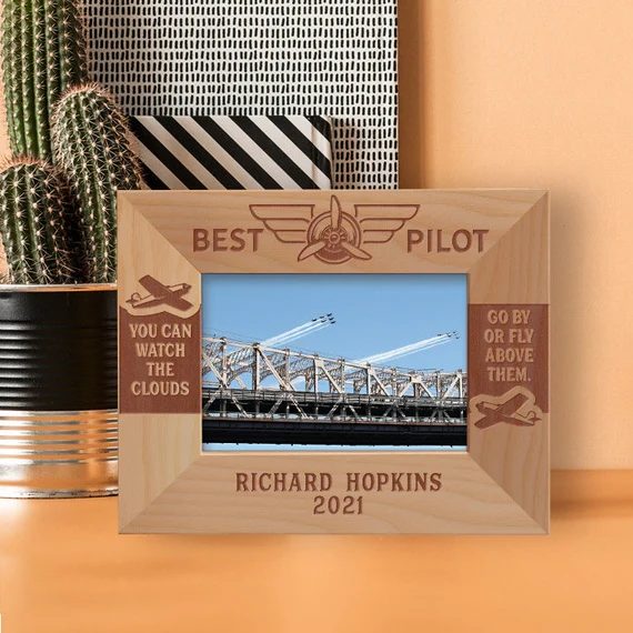 Aviator Picture frame gift