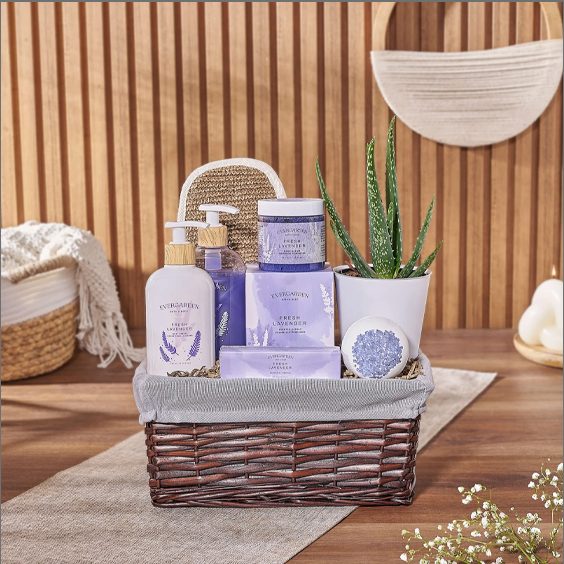 Beauty gift basket