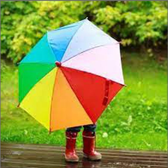 Colorful umbrella