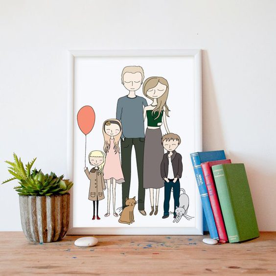 Custom Family Portrait