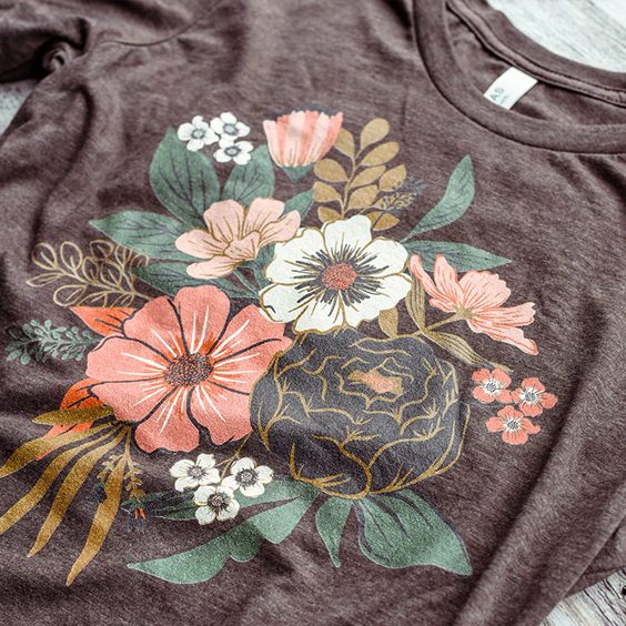 Floral t-shirt