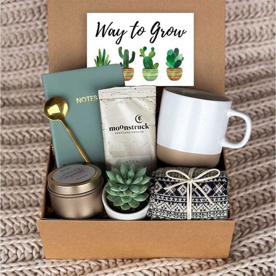 New job gift box