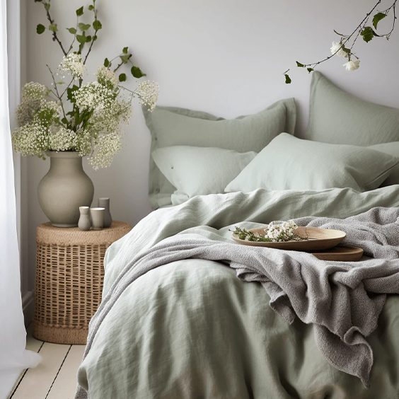 Organic cotton bedding set