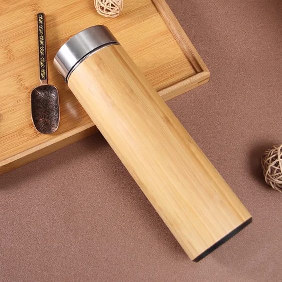 Premium Bamboo Thermos