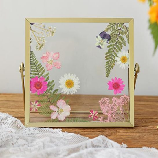 Pressed Glass photo frame