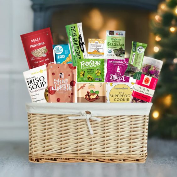 Tea snack basket