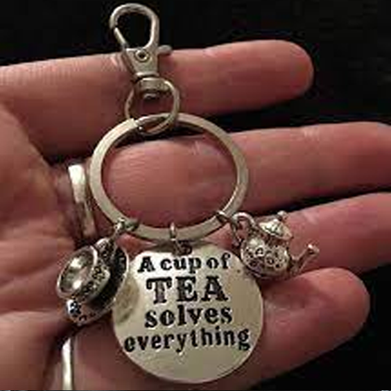 Teapot Key Chain