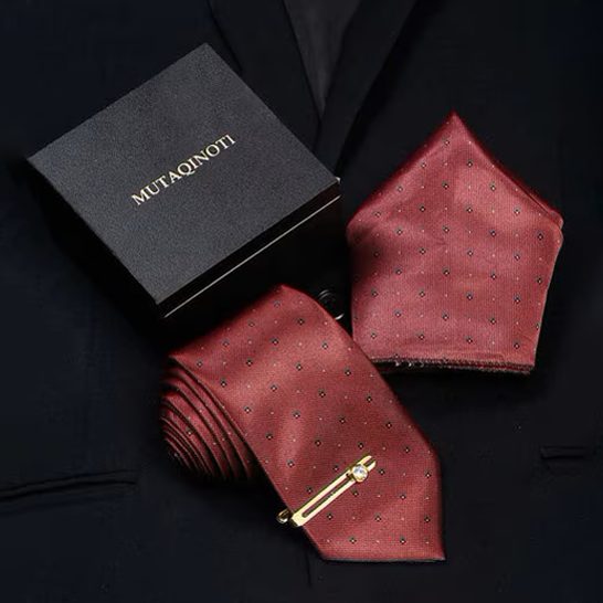 Tie and Pocket square gift set