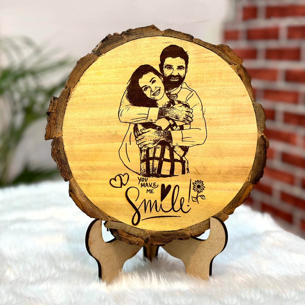 Wooden Engraved photo