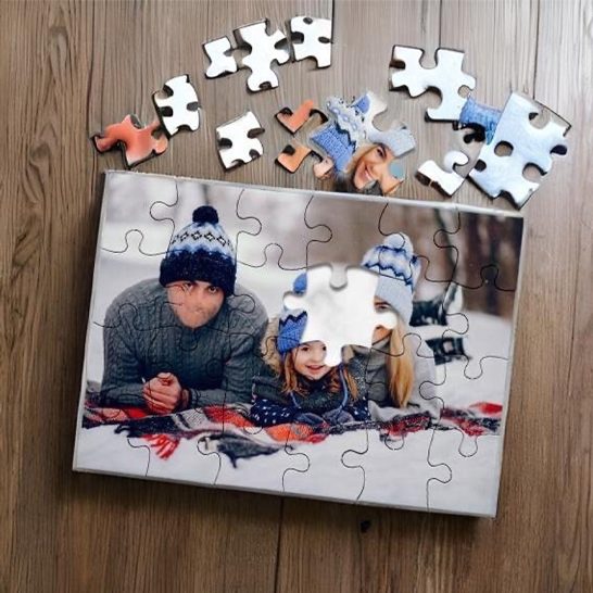 Personalized photo puzzle 