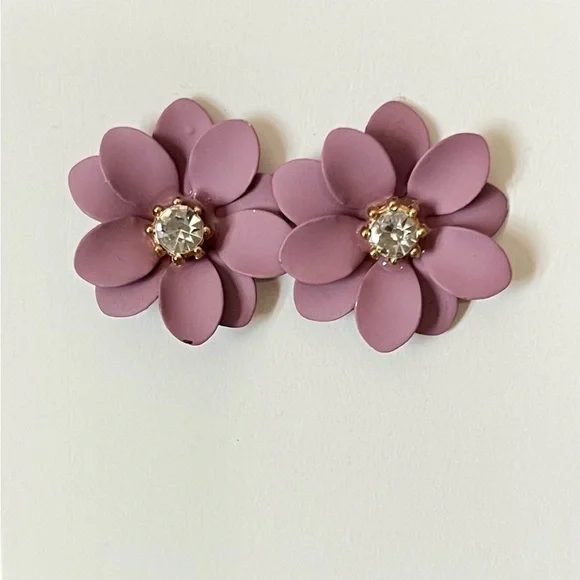 Floral earrings