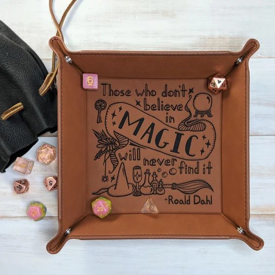 A chic dice tray