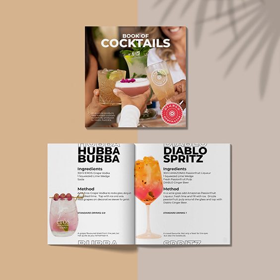 Cocktail recipe book