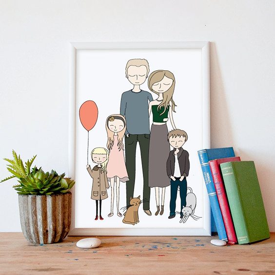 Custom Family Portrait