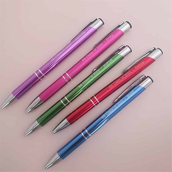 Engraved Coated Pen