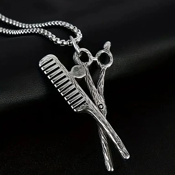 Hairdresser Scissor Necklace