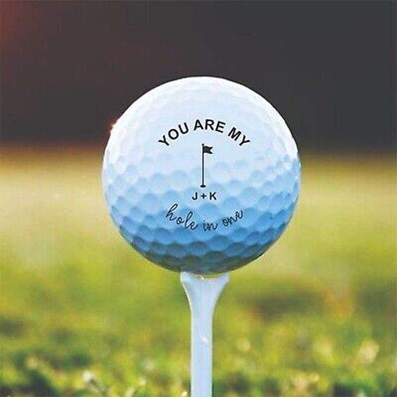 Personalized golf balls