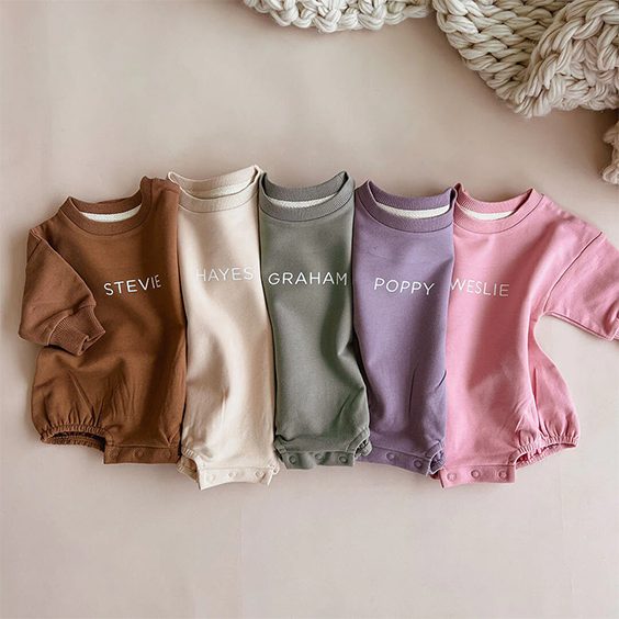 Personalized sweatshirt