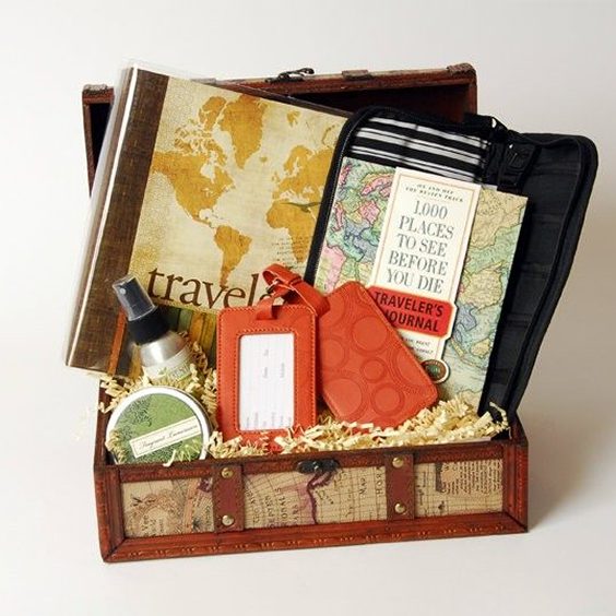 Travel gift basket