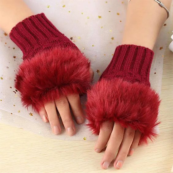 Wool gloves